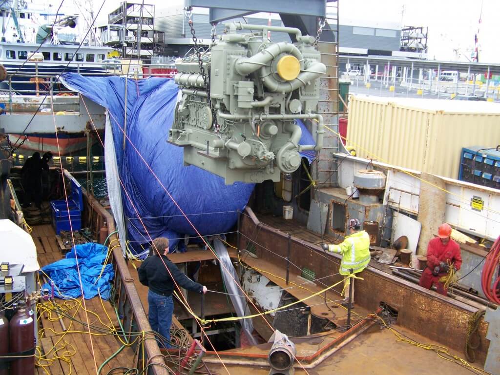 REPOWERING OF THE F/V LEGACY